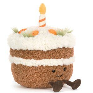 Jellycat Amuseables Carrot Cake, NWT